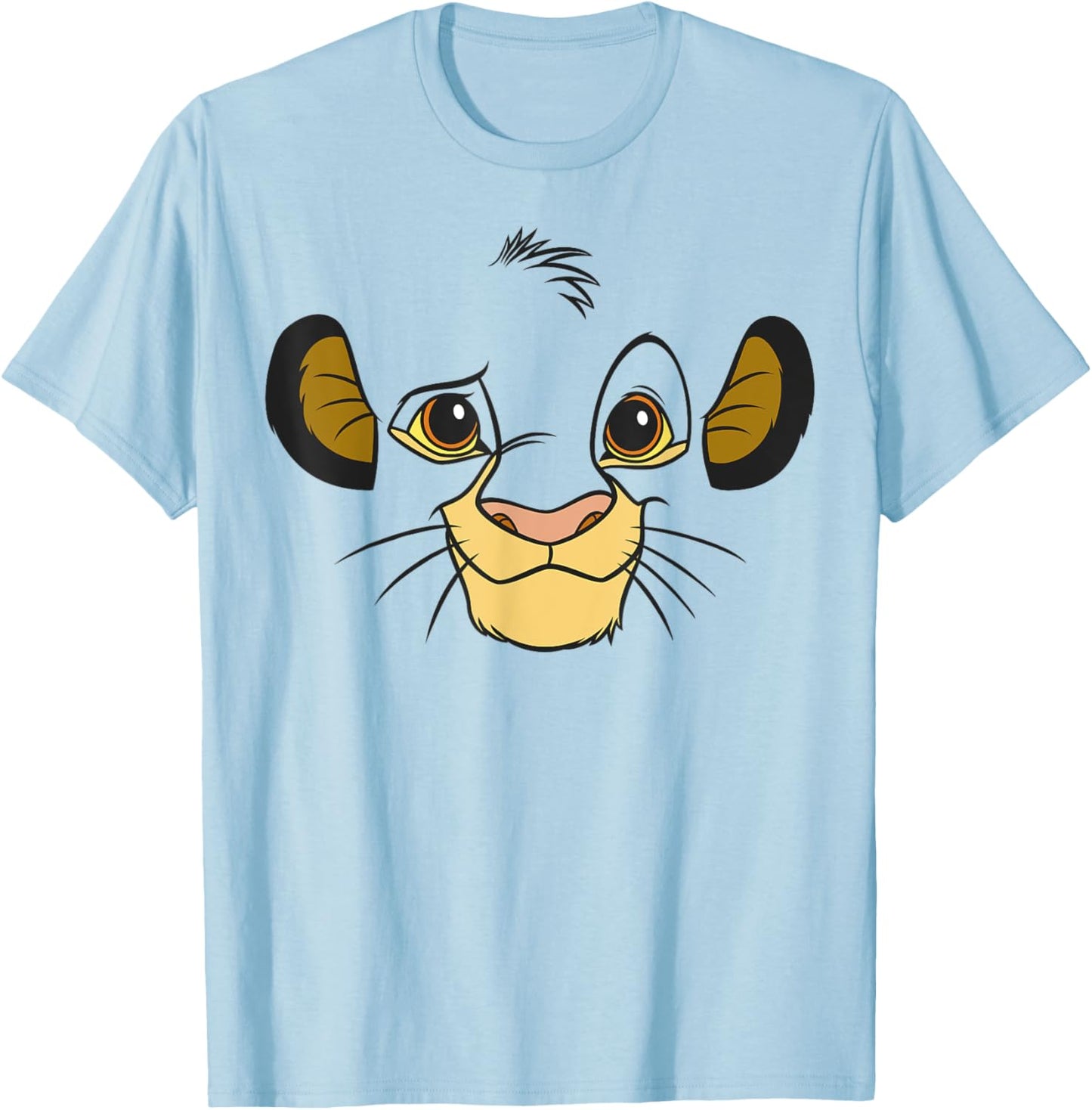 Disney Halloween Lion King Simba Graphic T-Shirt - T-Shirt | Light Blue