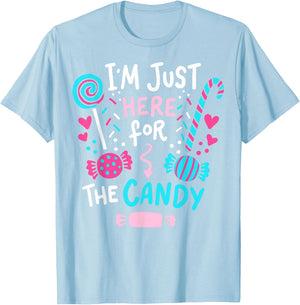 Halloween Candy Cute Gift T-Shirt - T-Shirt | Light Blue