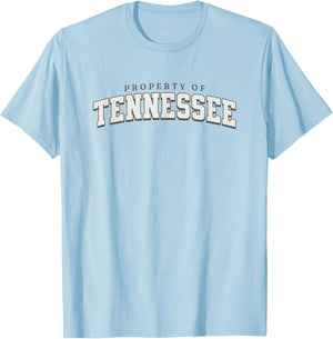 Kids, Tennessee TN Throwback Classic Design T-Shirt - T-Shirt | Light Blue