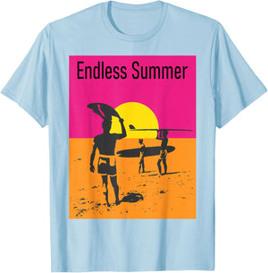 Endless Summer Surf T-Shirt - T-Shirt | Light Blue