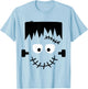 Frankenstein Monster Halloween Costume T-Shirt - T-Shirt | Light Blue