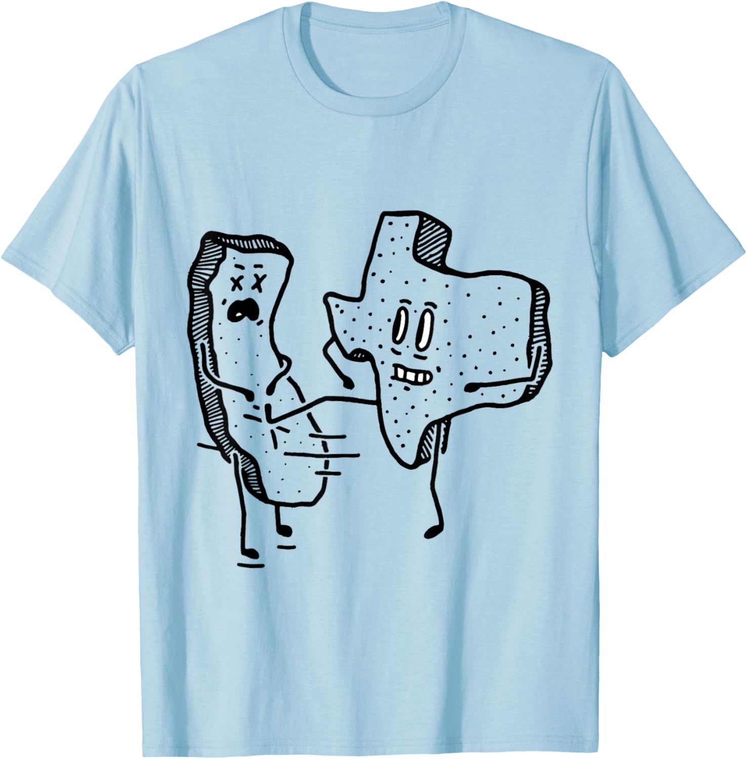 Don't California My Texas Texan Funny T-Shirt - T-Shirt | Light Blue
