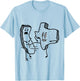 Don't California My Texas Texan Funny T-Shirt - T-Shirt | Light Blue