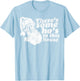 Funny Christmas, Theres Some Hos in This House Vintage T-Shirt - T-Shirt | Light Blue