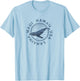 Maui Hawaii Lahaina Vintage Whale Retro T-Shirt - T-Shirt | Light Blue