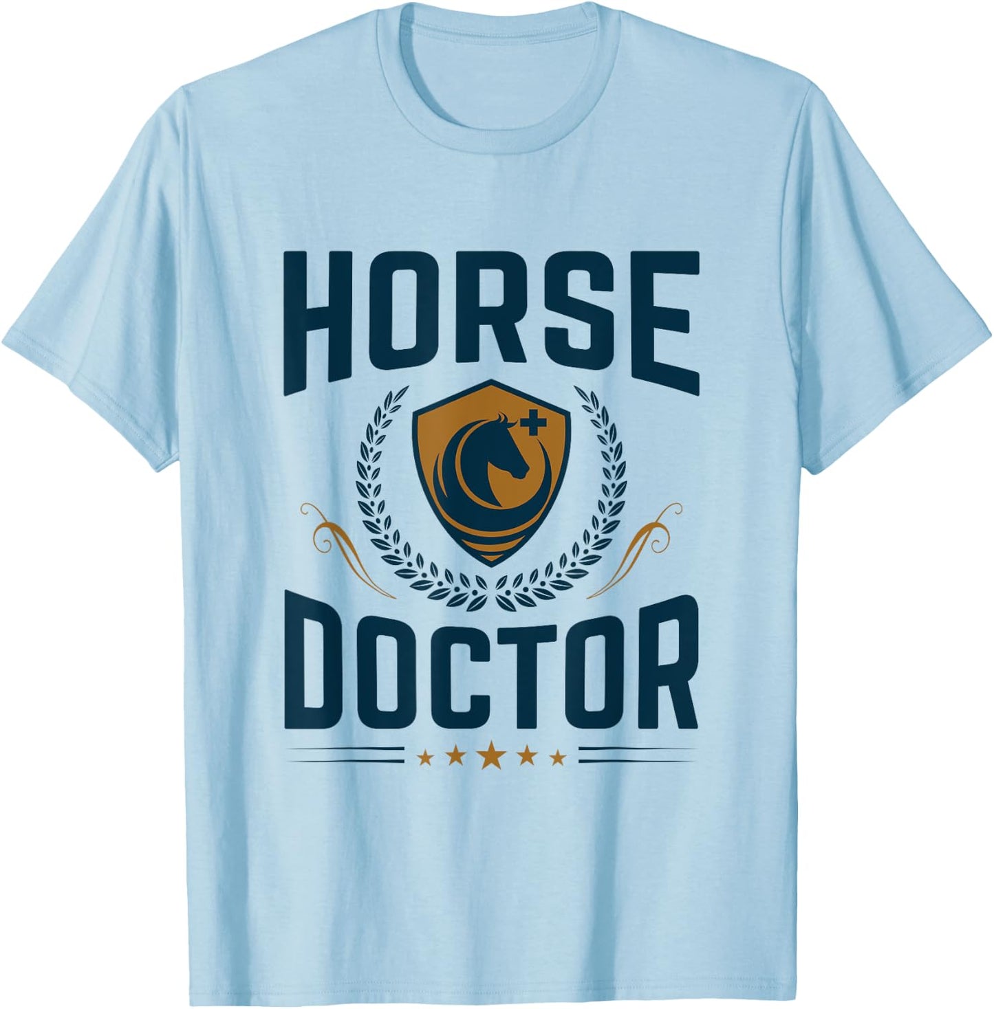 Horse Vet - Equine Veterinarian Gifts - Horse Doctor T-Shirt - T-Shirt | Light Blue