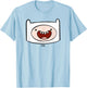 Adventure Time Finn Head T-Shirt - T-Shirt | Light Blue