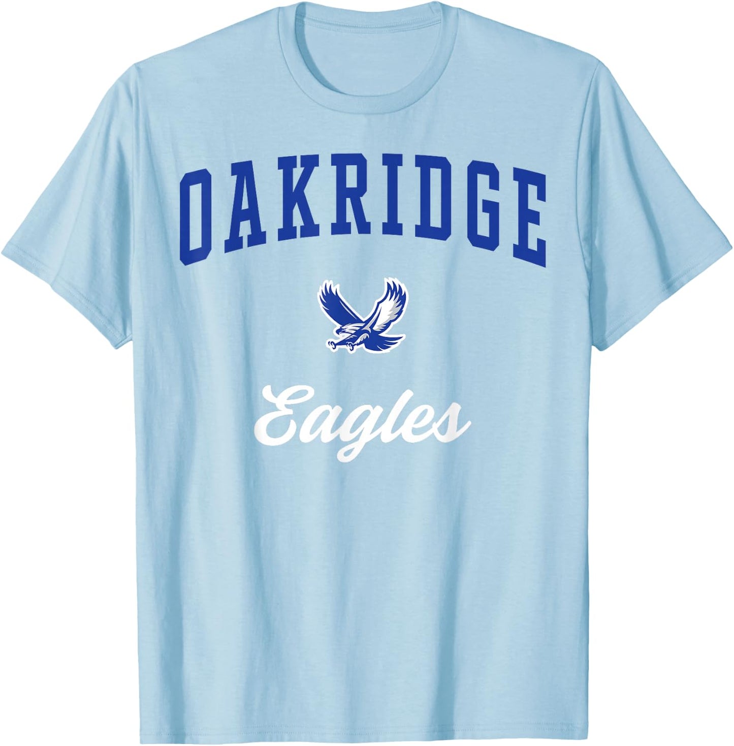 Oakridge High School Eagles T-Shirt - T-Shirt | Light Blue
