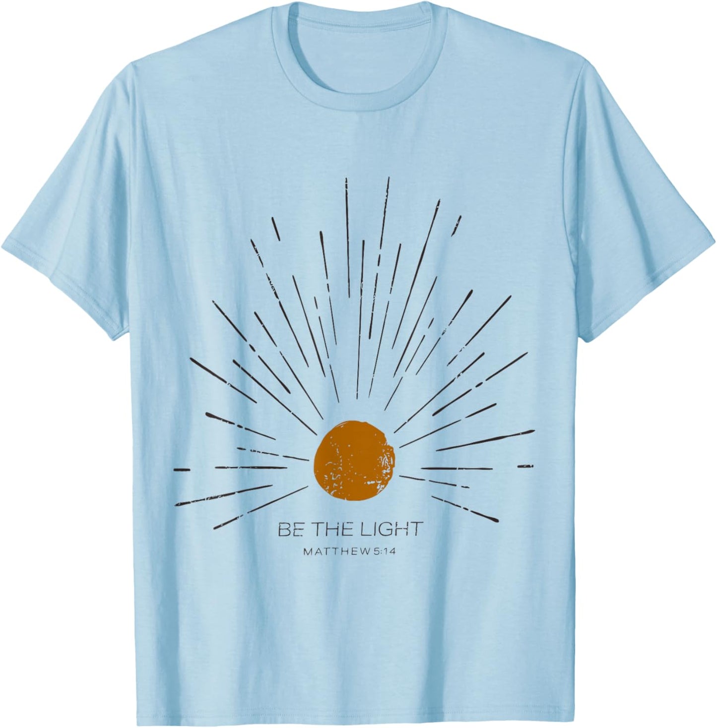 Be The Light T-Shirt - T-Shirt | Light Blue