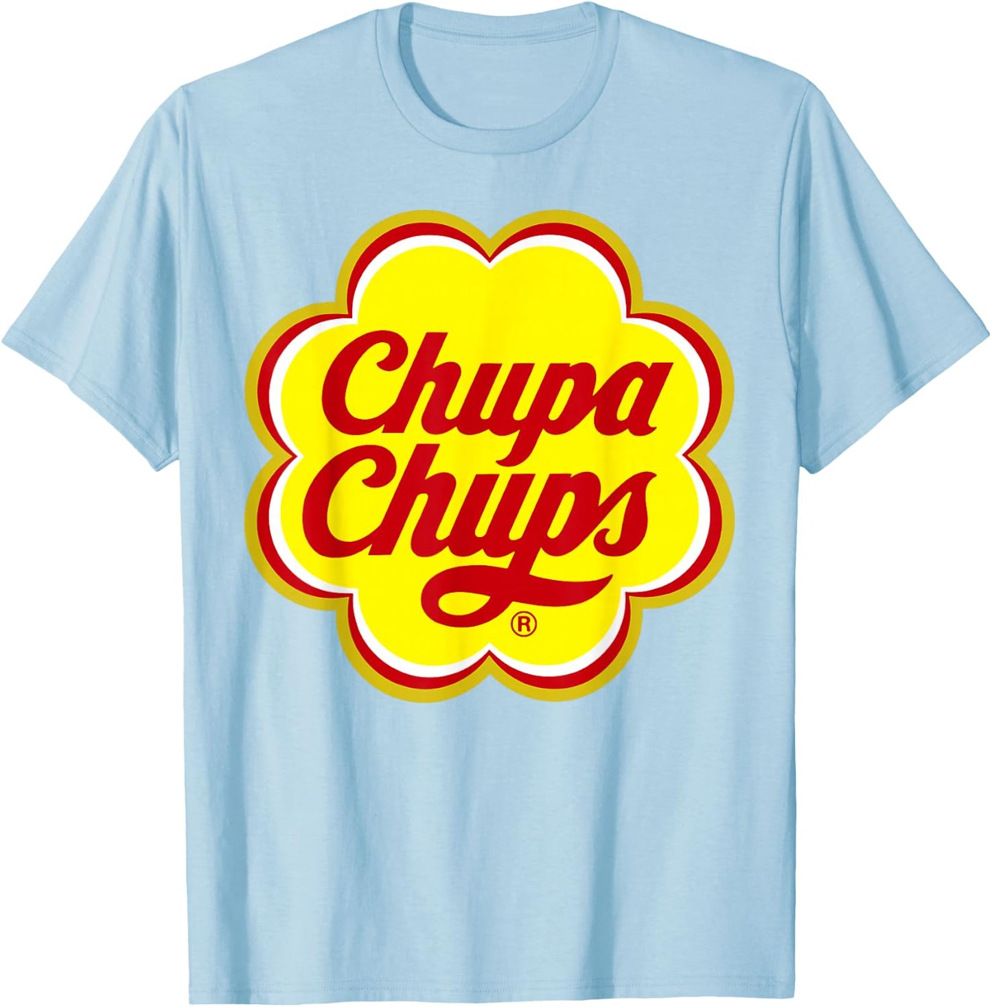 Chupa Chups Logo T-Shirt - T-Shirt | Light Blue