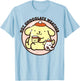 Pompompurin Hot Chocolate Weather T-Shirt - T-Shirt | Light Blue