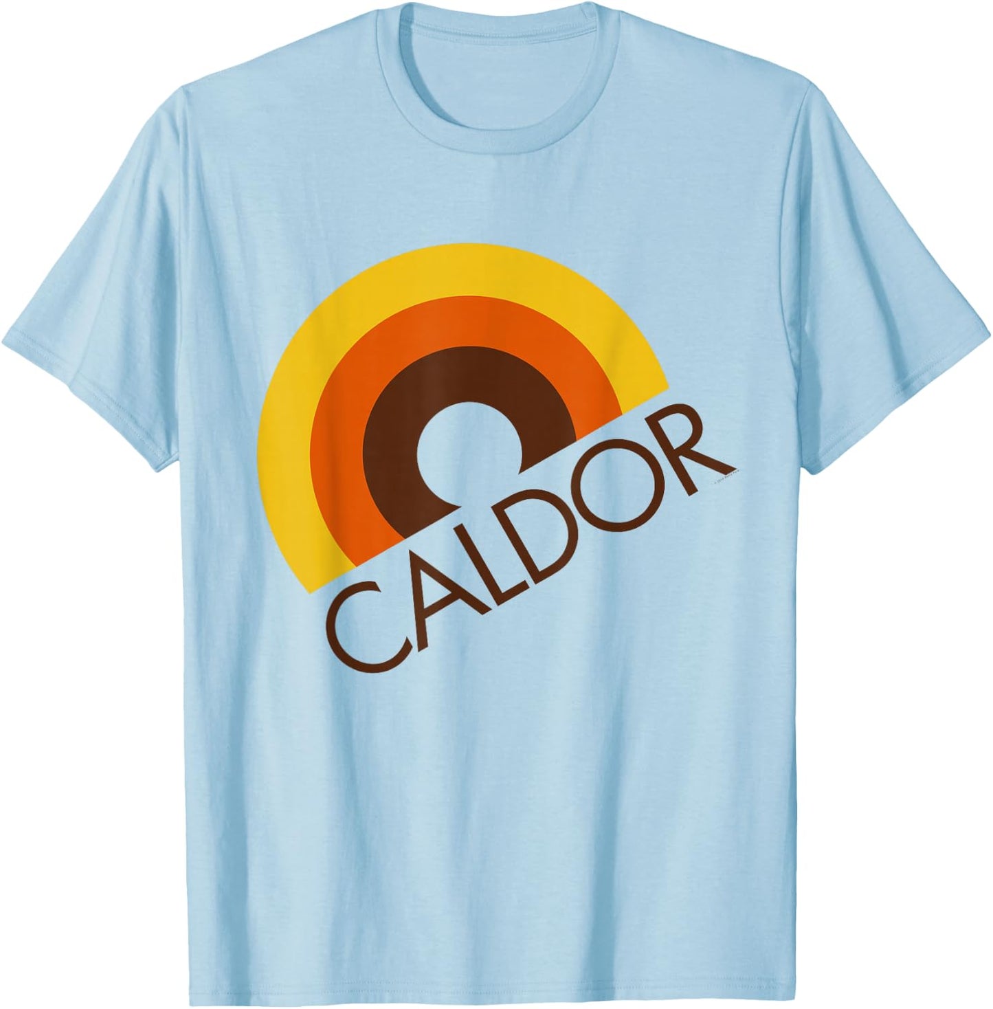 Caldor Department Store Vintage Retro Logo New England T-Shirt - T-Shirt | Light Blue