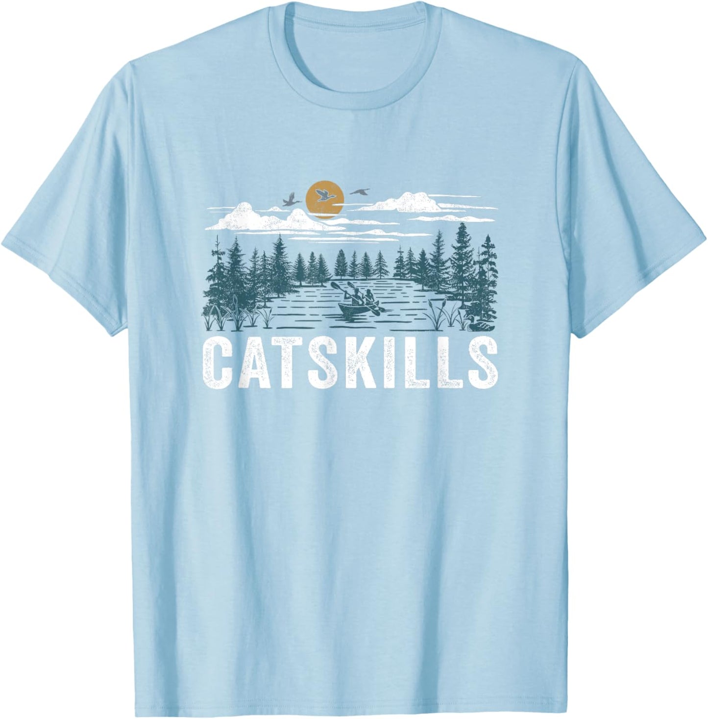 Catskills New York T-Shirt - T-Shirt | Light Blue