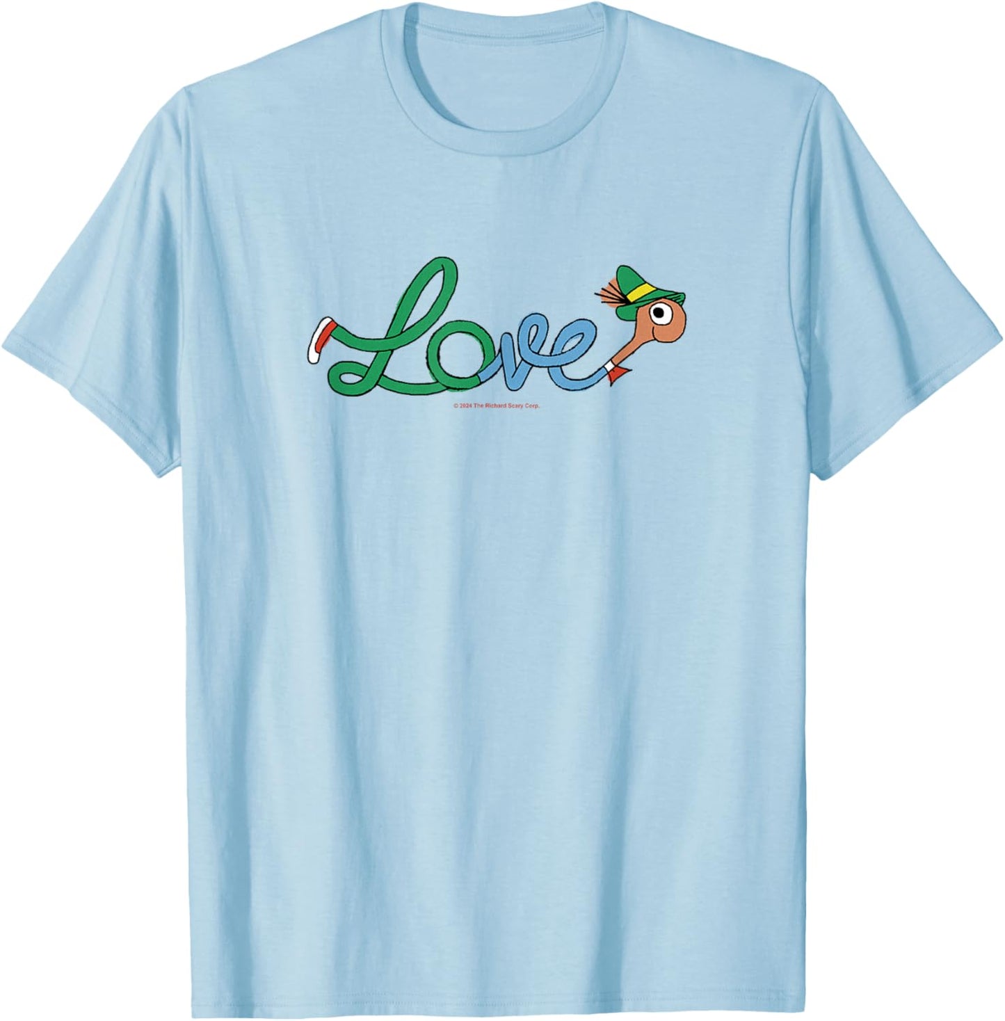 Richard Scarry Love T-Shirt - T-Shirt | Light Blue