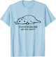 Threadless Fox Shiver Overthinking And Also Hungry Graphic T-Shirt - T-Shirt | Light Blue