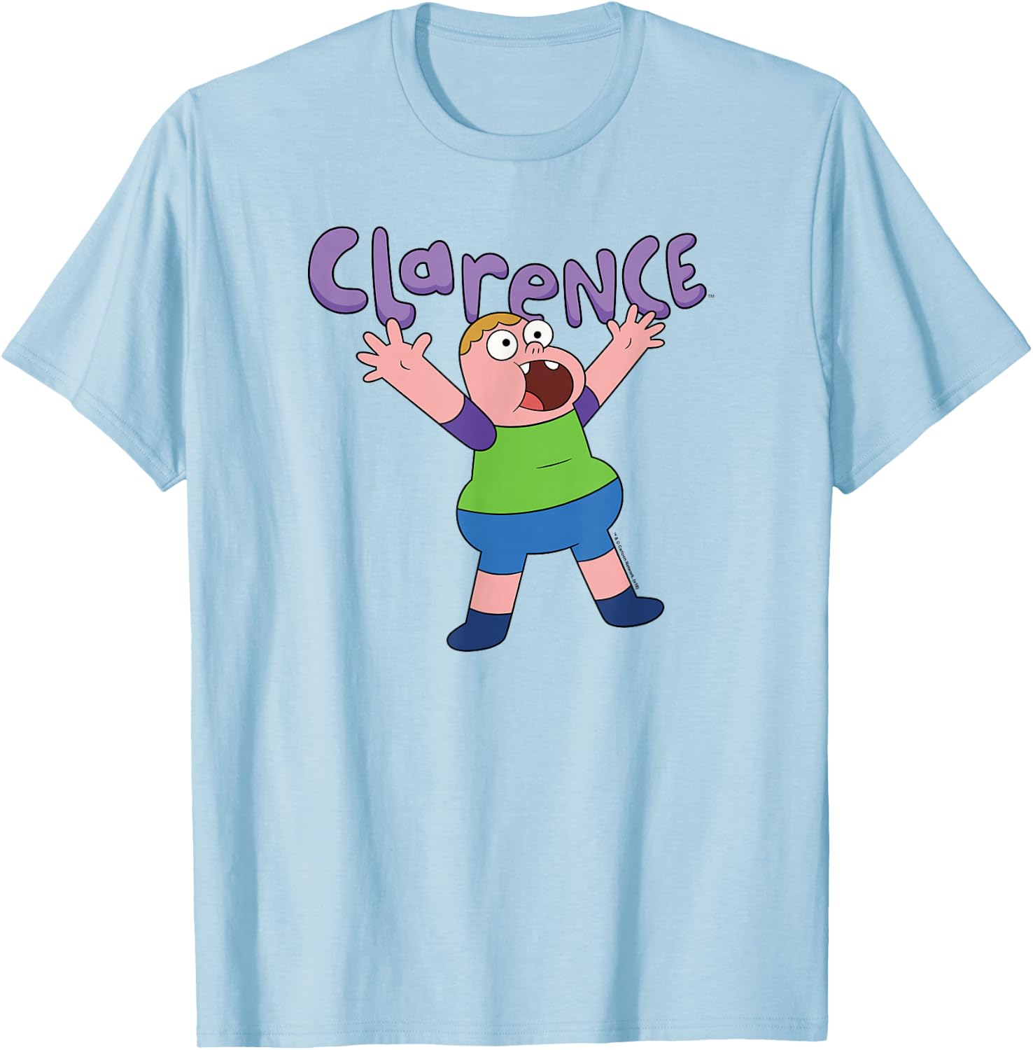 Clarence Whoo T-Shirt - T-Shirt | Light Blue