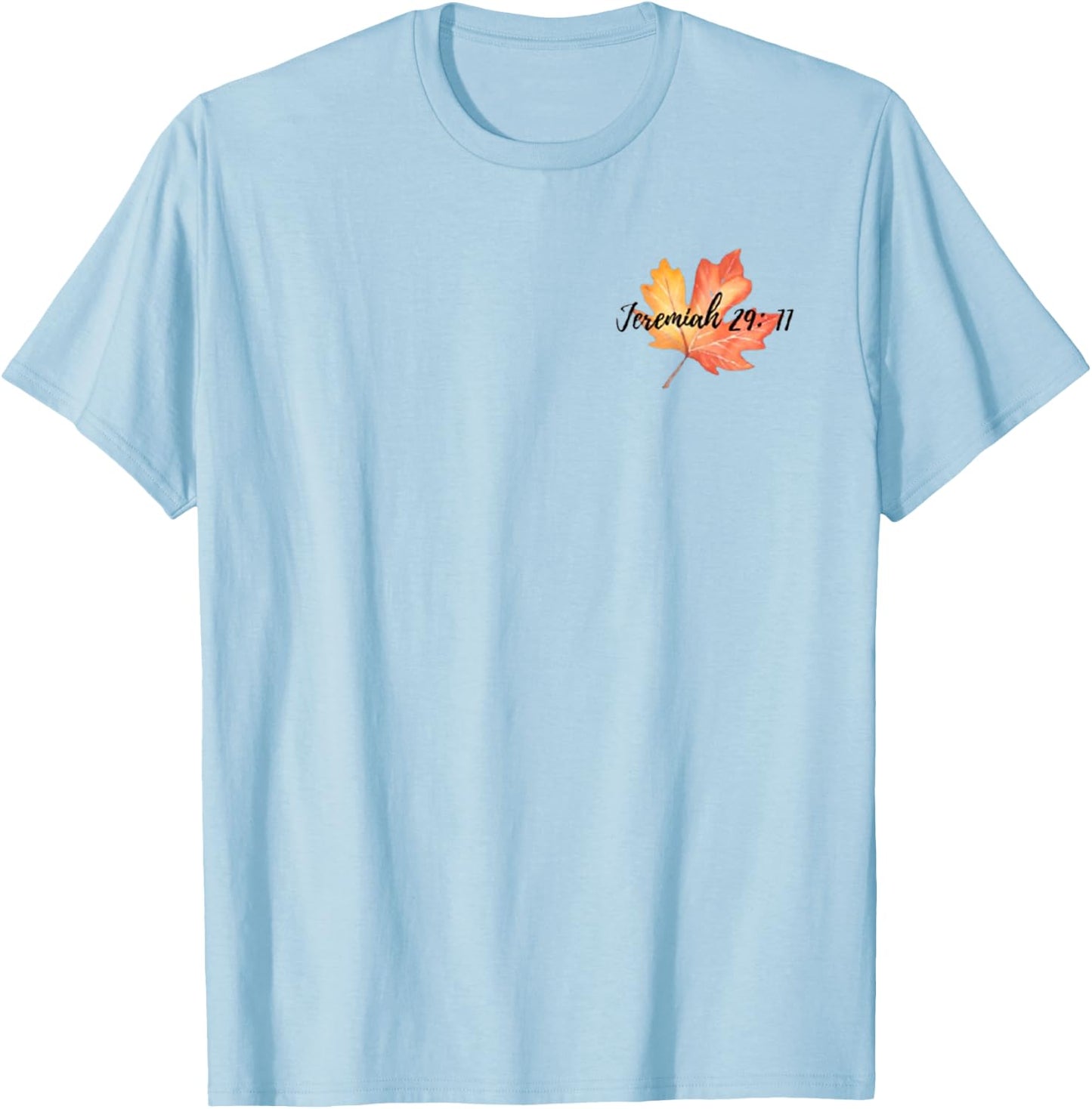 Jeremiah 29:11 T-Shirt - T-Shirt | Light Blue