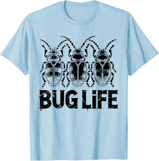 Bug life Great Bug Lover Brood Locust Birthday Design T-Shirt - T-Shirt | Light Blue