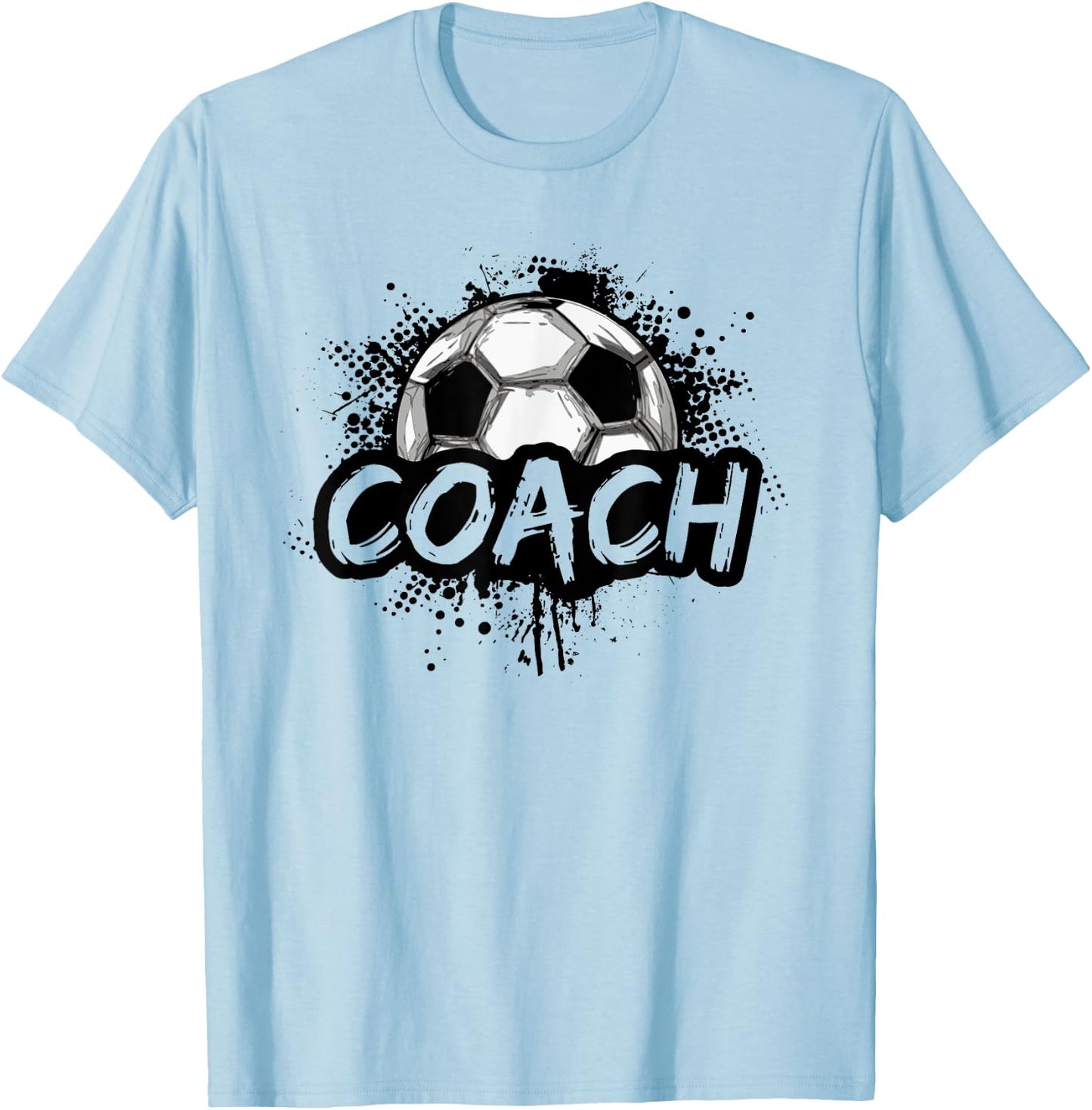 Soccer Coach Women Futbol T-Shirt - T-Shirt | Light Blue