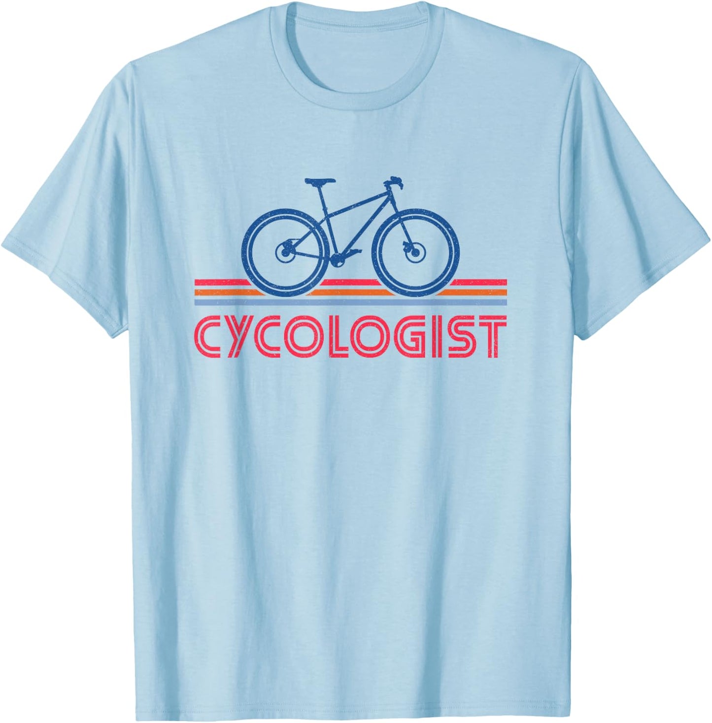 Cycologist Bicycle Funny Cycling - Cycologist T-Shirt - T-Shirt | Light Blue