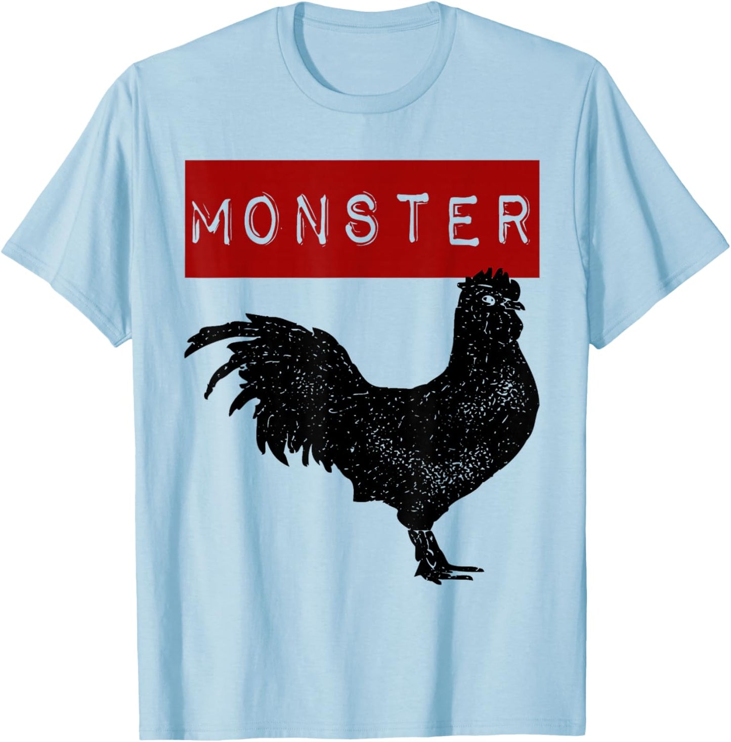 Monster Cock Big Dick Energy T-Shirt - T-Shirt | Light Blue