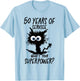 I Survived 50 Years Of Of Service T-Shirt - T-Shirt | Light Blue