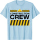 Construction Crew And Highway Worker Party Group Matching T-Shirt - T-Shirt | Light Blue