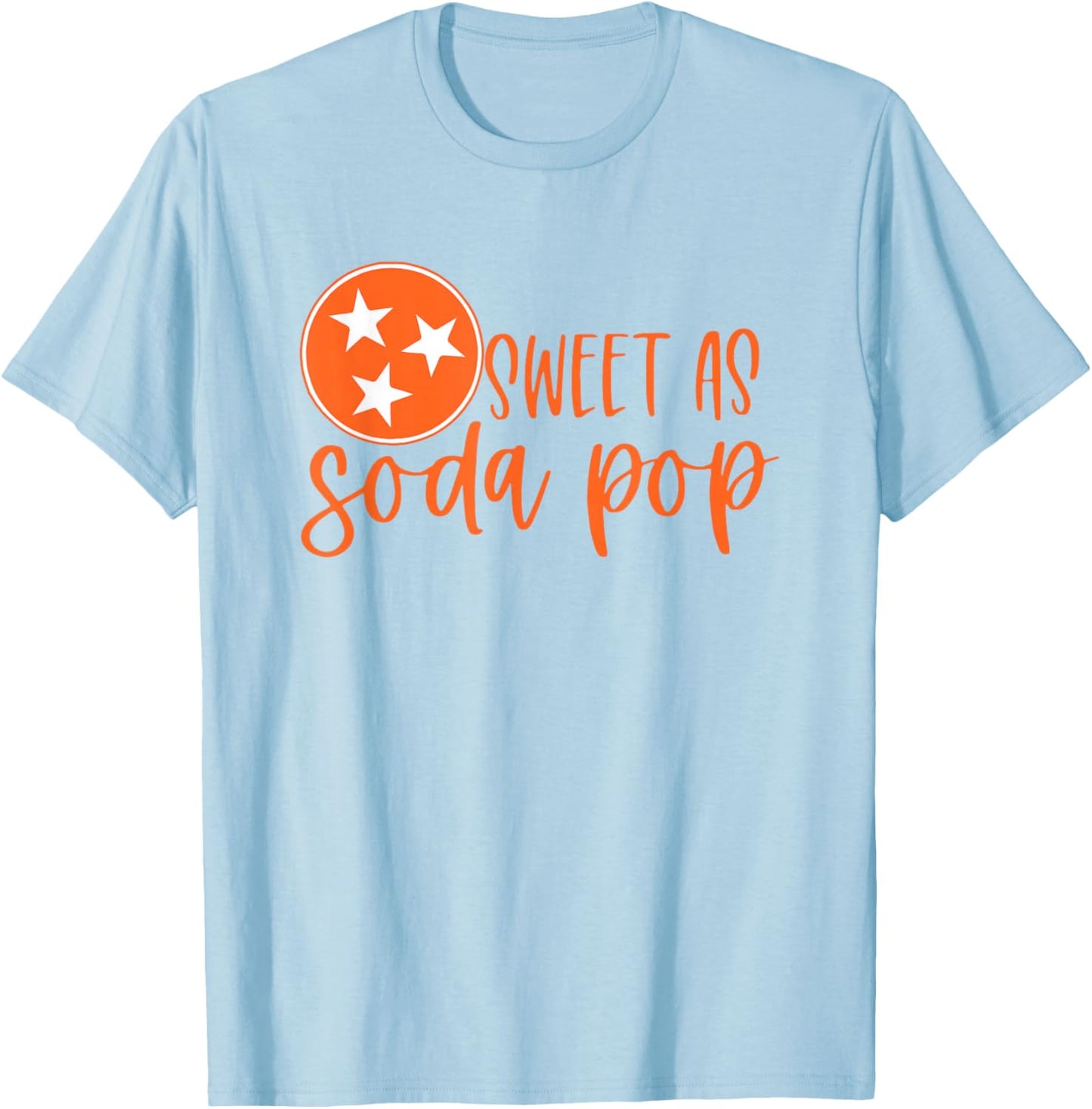 Wild as a Mink but Sweet as Soda Pop Southern Saying T-Shirt - T-Shirt | Light Blue