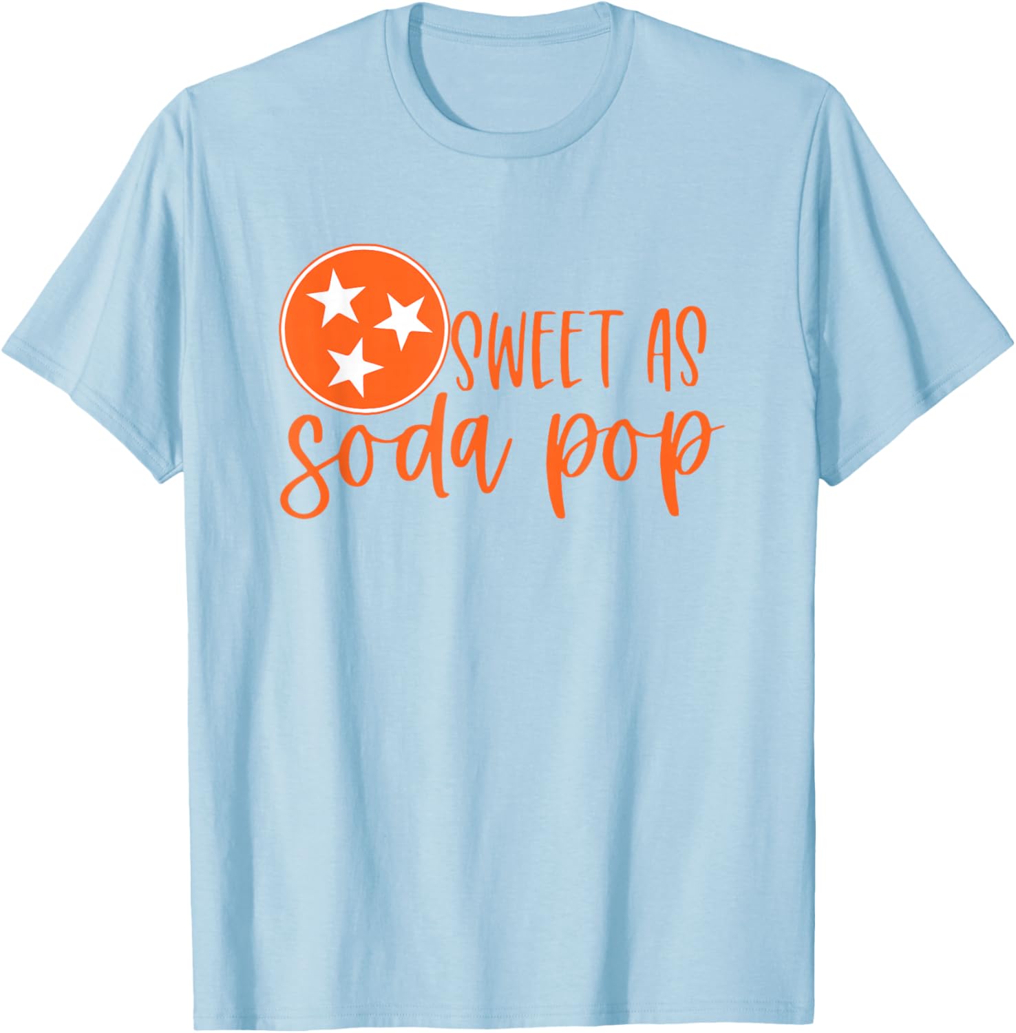 Wild as a Mink but Sweet as Soda Pop Southern Saying T-Shirt - T-Shirt | Light Blue