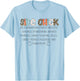 Funny I'm A Side Chick Food Lovers Leopard Thanksgiving T-Shirt - T-Shirt | Light Blue