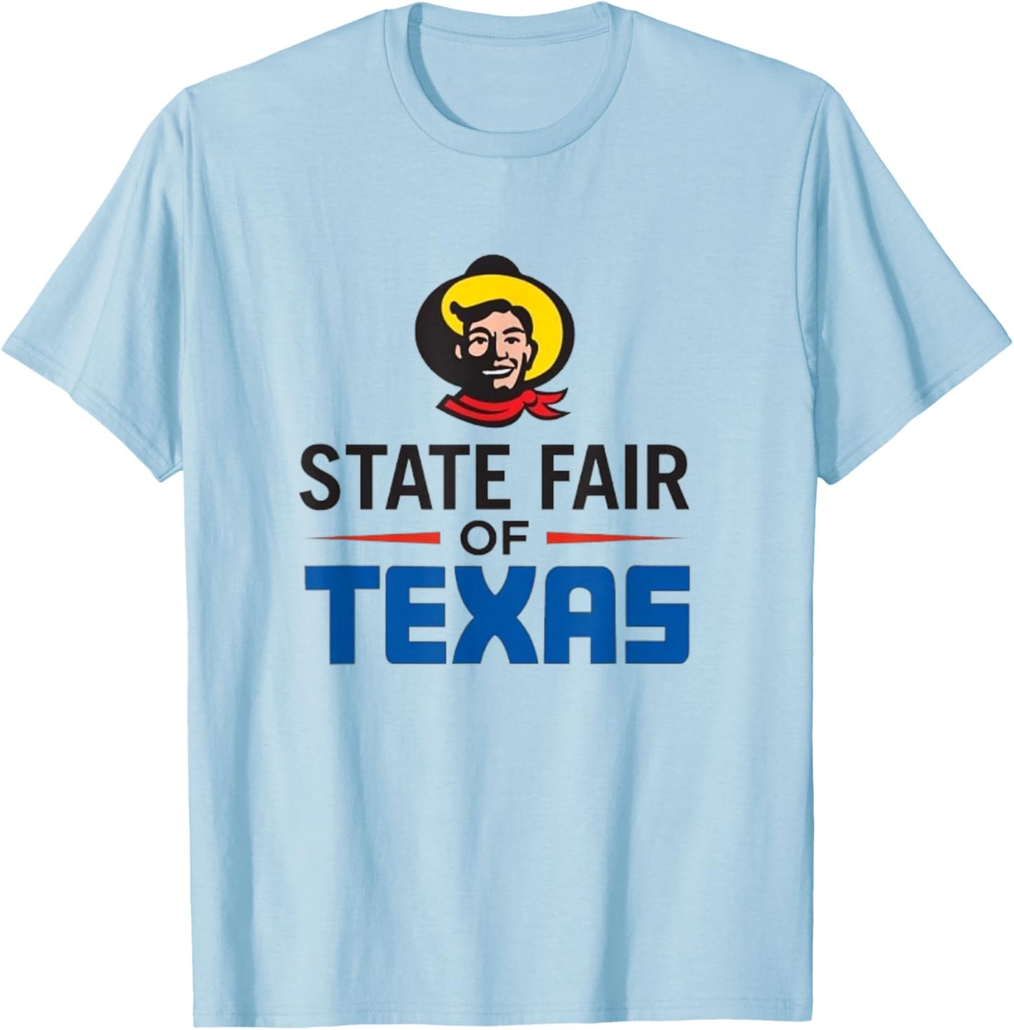 Howdy Folks State Fair Texas T-Shirt - T-Shirt | Light Blue