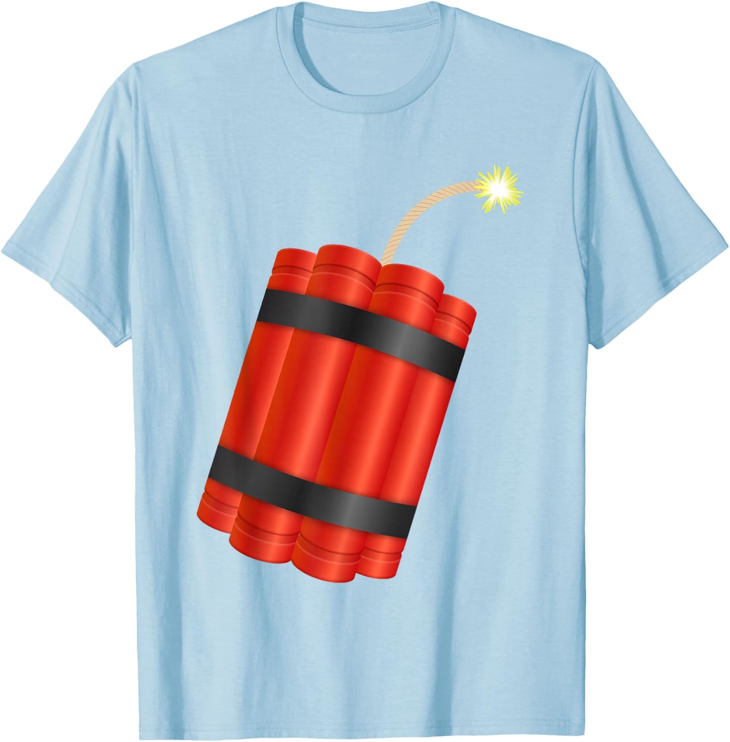 TNT Dynamite Shirt Adult Men Women Kids TNT Dynamite Costume T-Shirt - T-Shirt | Light Blue
