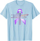 Dragonfly You May Not Remember Alzheimer T-Shirt - T-Shirt | Light Blue