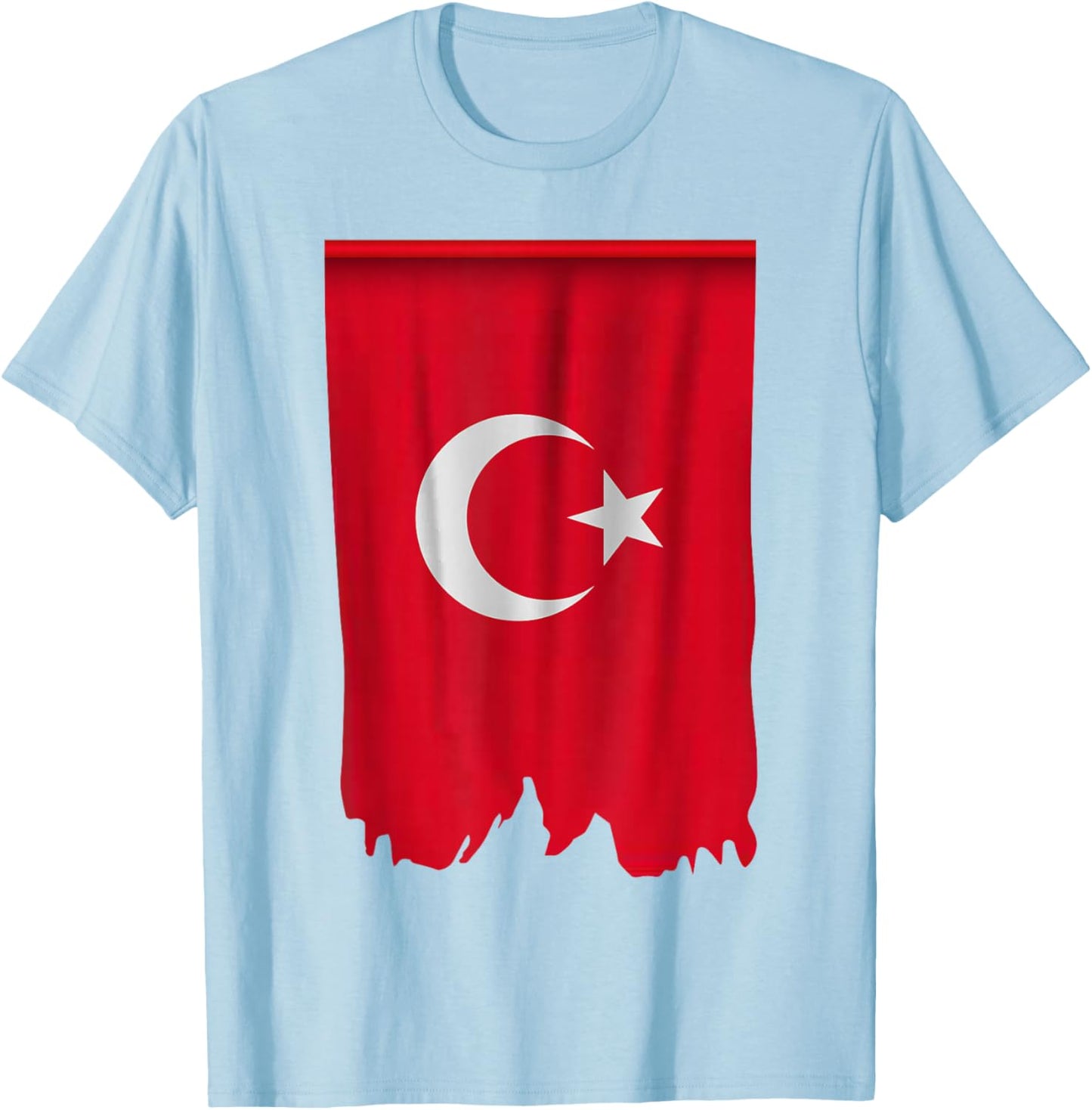 Türkei Flagge Türk Bayragi Herren Türkei Kinder Türkiye T-Shirt - T-Shirt | Light Blue