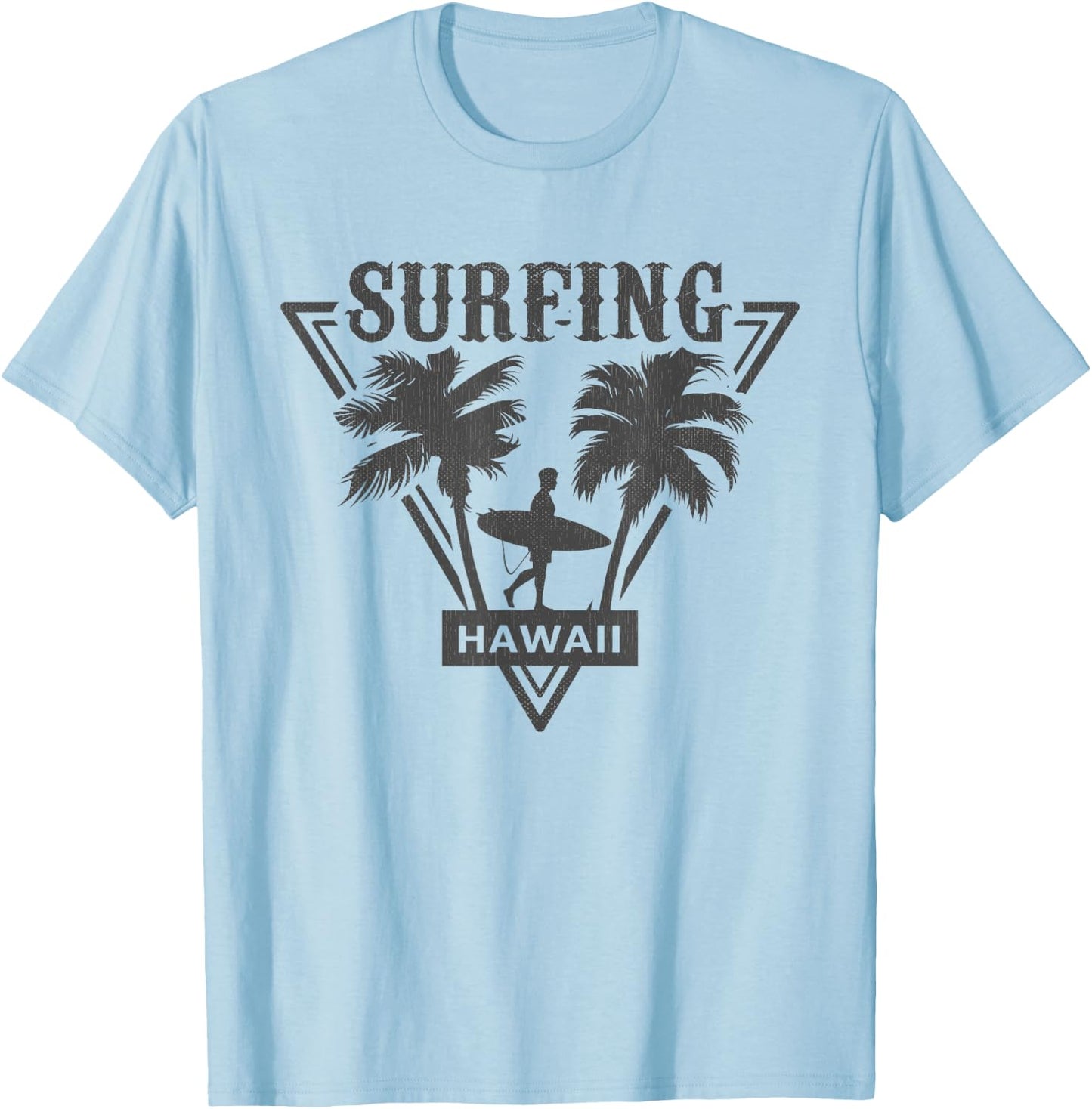 Surfing Clothes Surfing Accessories And Woman Aloha T-Shirt - T-Shirt | Light Blue
