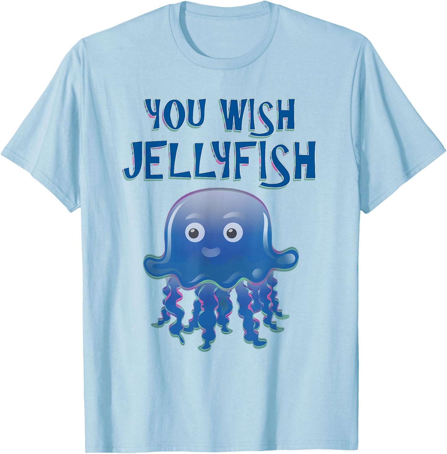 Cute Jellyfish Gift Ocean Creature Girls Boys T-Shirt - T-Shirt | Light Blue