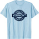 VERMONT Home - Made in VERMONT - Funny Label - Classic T-Shirt - T-Shirt | Light Blue