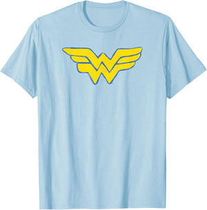 Wonder Woman Rough Wonder T-Shirt - T-Shirt | Light Blue