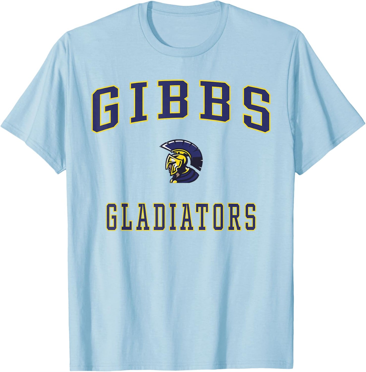 Gibbs High School Gladiators T-Shirt - T-Shirt | Light Blue