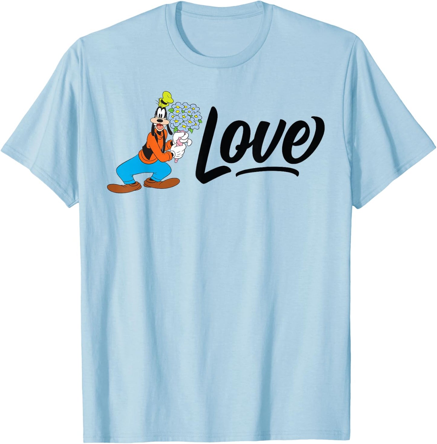 Disney - Goofy Valentine Love T-Shirt - T-Shirt | Light Blue