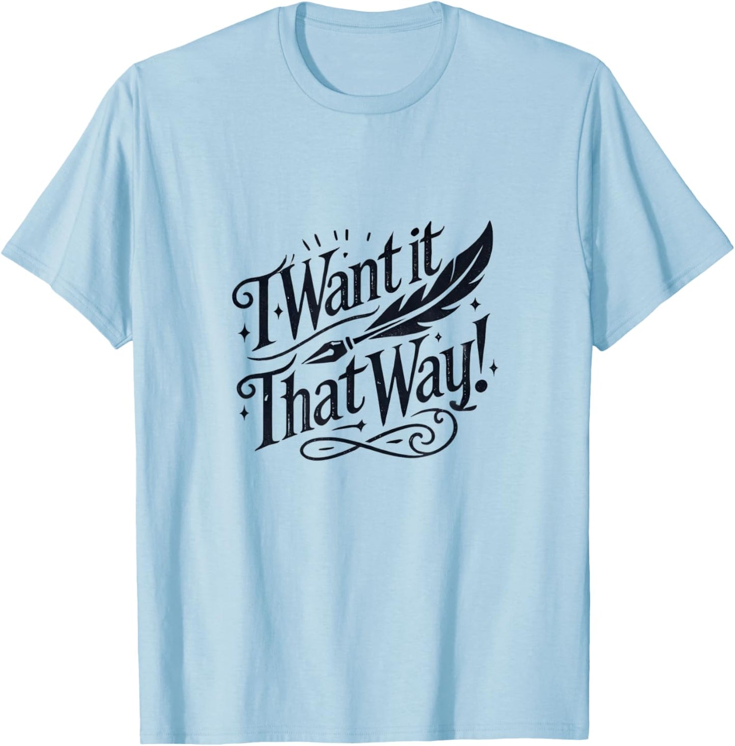 & Juliet That Way Musical Theatre Heart Musicals T-Shirt - T-Shirt | Light Blue