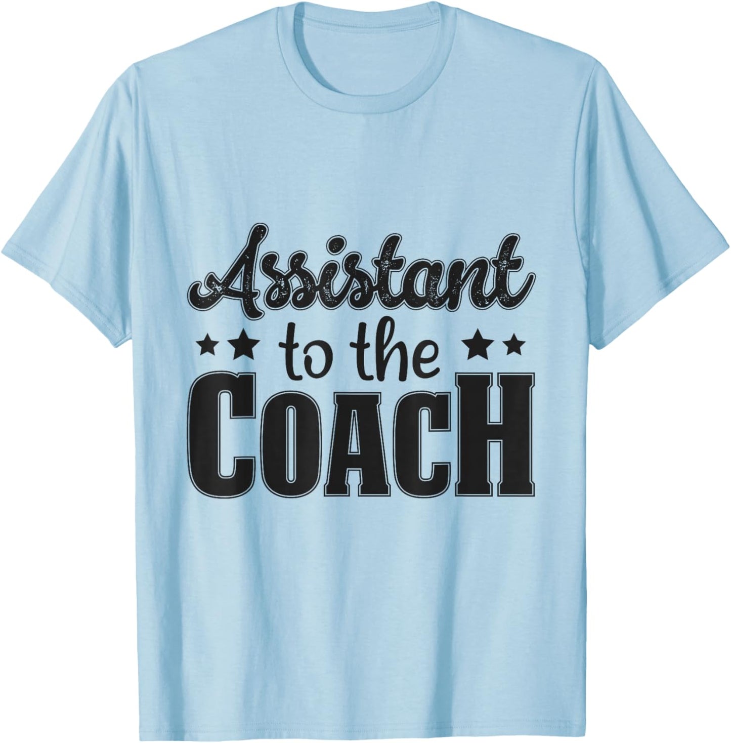Assistant To The Coach T-Shirt - T-Shirt | Light Blue