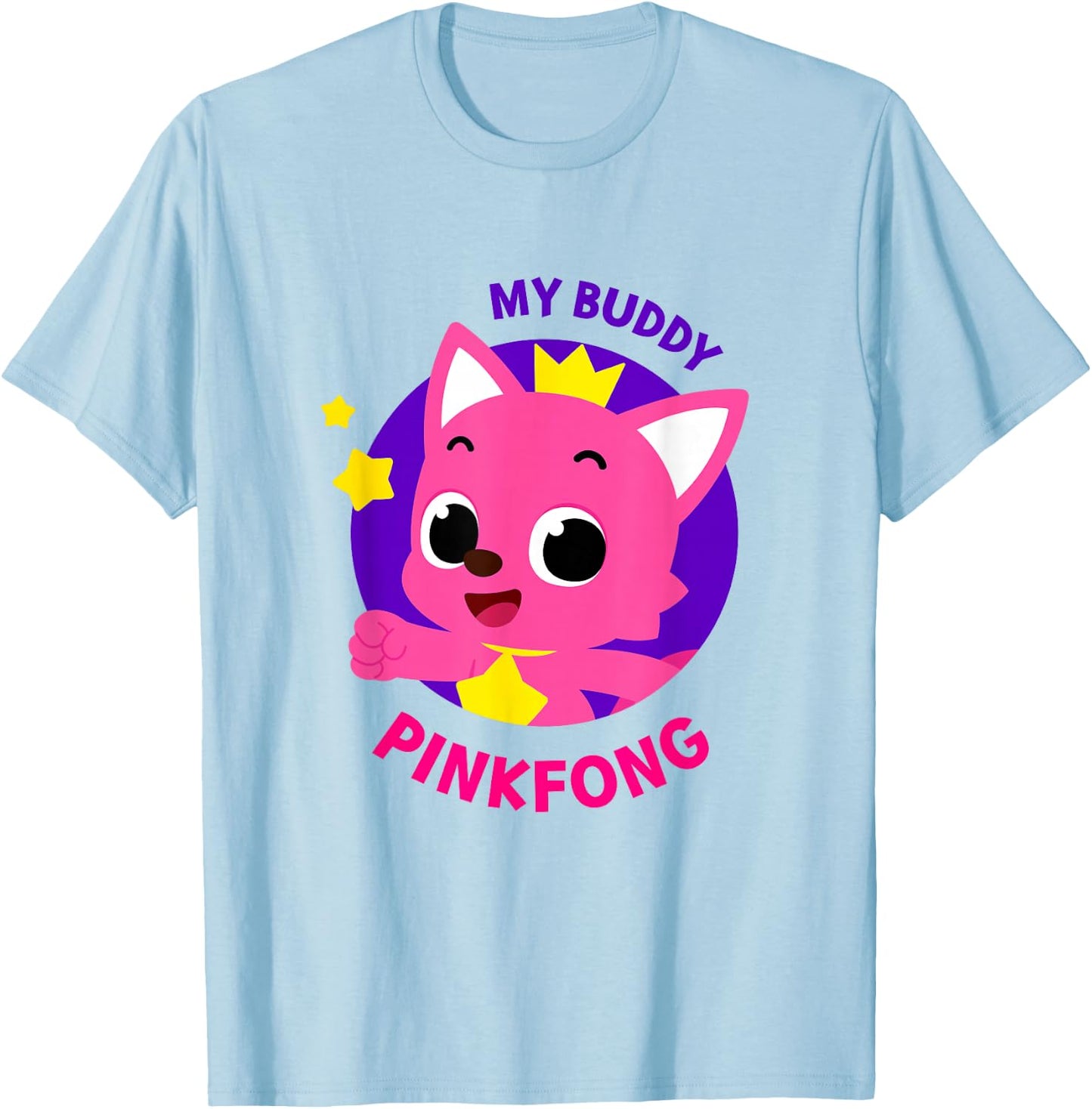 Pinkfong Official T-Shirt - T-Shirt | Light Blue