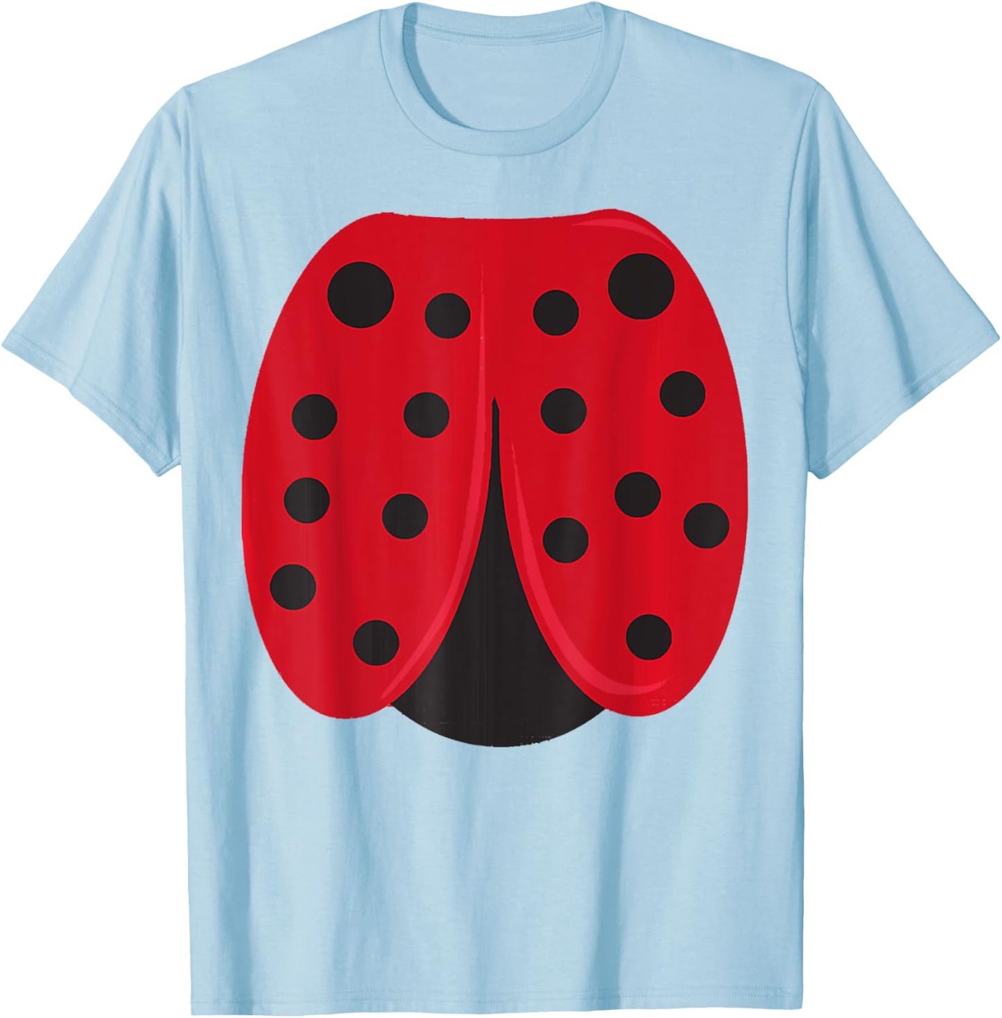 Funny Easy Lazy Halloween Costume PRETEND I'M A LADYBUG T-Shirt - T-Shirt | Light Blue