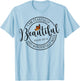 I Am Fearfully Beautiful And Wonderfully Made T-Shirt - T-Shirt | Light Blue