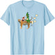 Uncle Grandpa Fart Hearts T-Shirt - T-Shirt | Light Blue