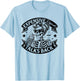 Skeleton Expensive Difficult And Talks Back Mothers Day T-Shirt - T-Shirt | Light Blue