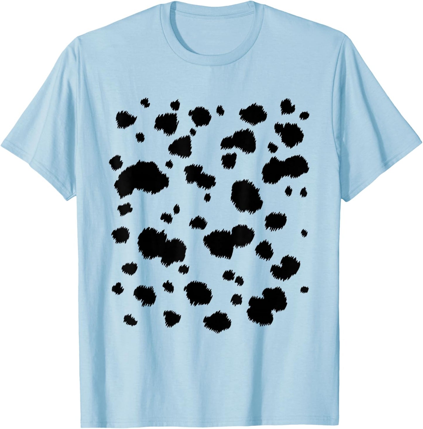 Dalmatian Dog Costume Shirt Adult Kids Dalmatian Costume T-Shirt - T-Shirt | Light Blue