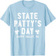 State Patty's Day Shirt Happy Valley Beer Drinking Party T-Shirt - T-Shirt | Light Blue