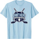 Florida Panthers Hockey Sticks Red Officially Licensed T-Shirt - T-Shirt | Light Blue